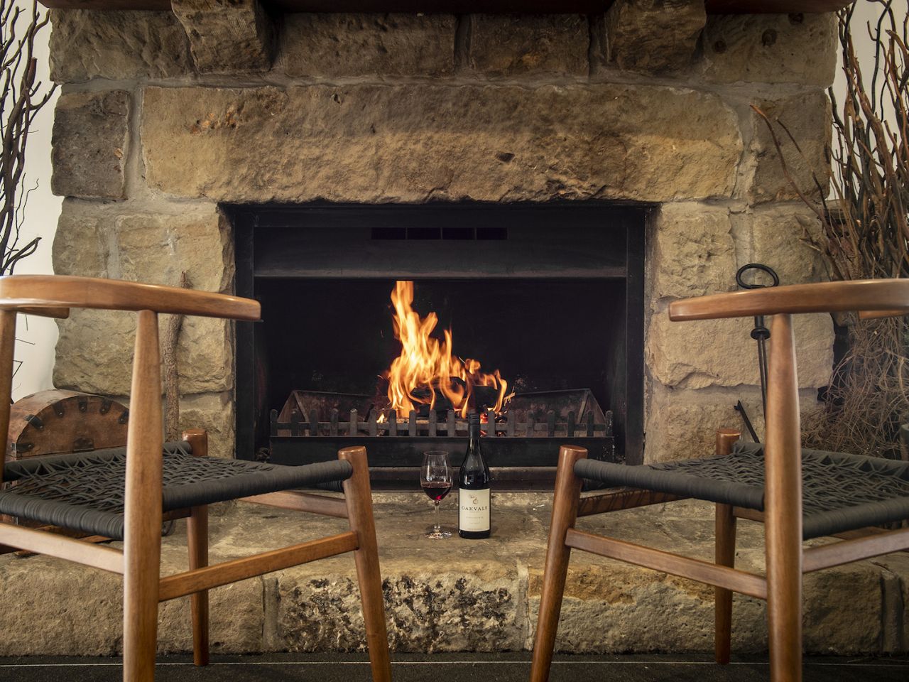 ​Fireside tastings - the best places to sip and sit fireside